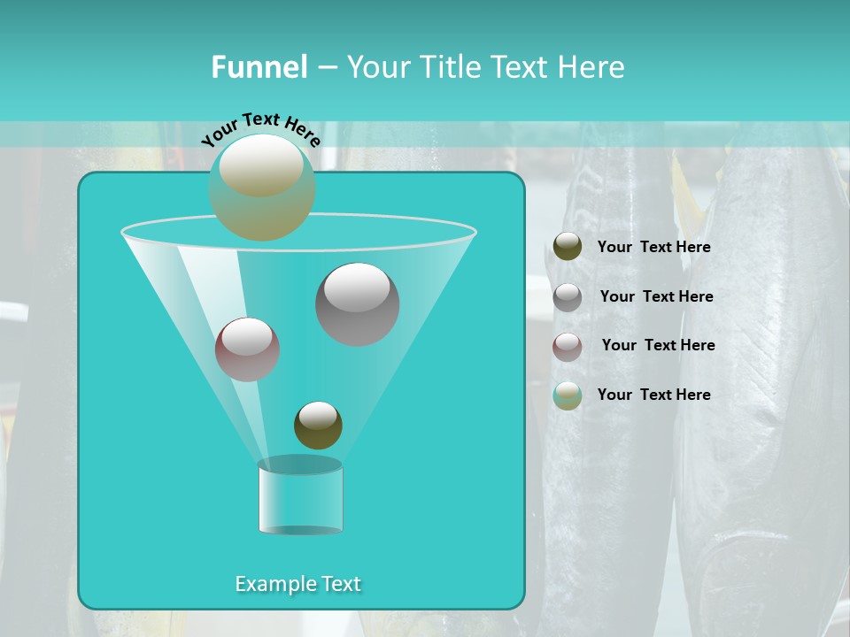 Rainbow Yellowtail Elagatis Bipinnulata Pelagic PowerPoint Template