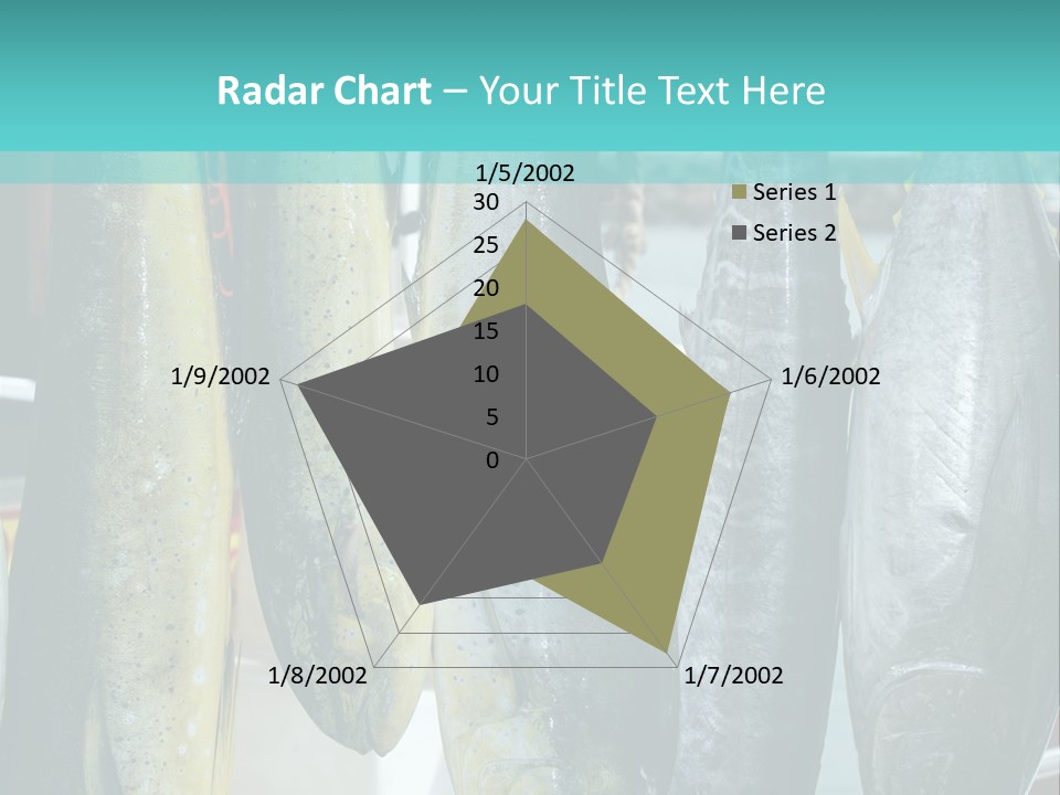 Rainbow Yellowtail Elagatis Bipinnulata Pelagic PowerPoint Template