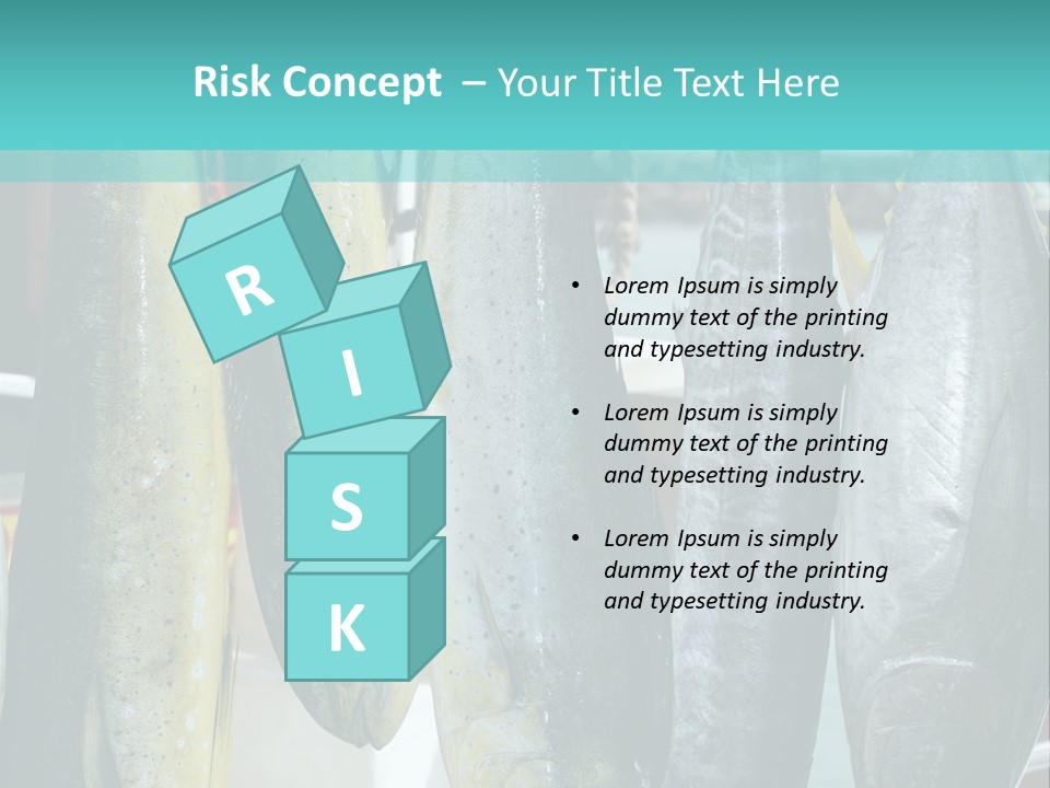 Rainbow Yellowtail Elagatis Bipinnulata Pelagic PowerPoint Template