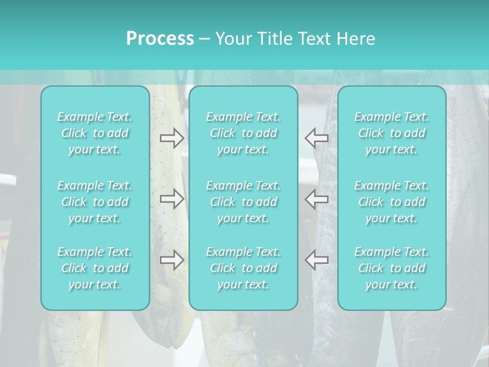 Rainbow Yellowtail Elagatis Bipinnulata Pelagic PowerPoint Template