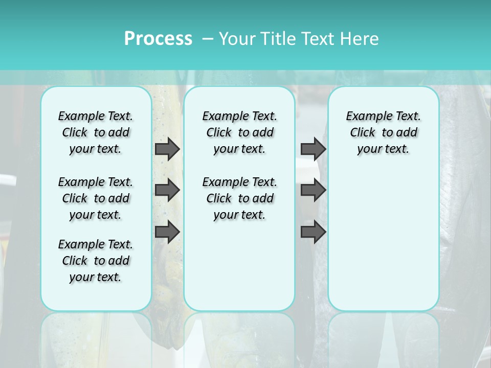 Rainbow Yellowtail Elagatis Bipinnulata Pelagic PowerPoint Template