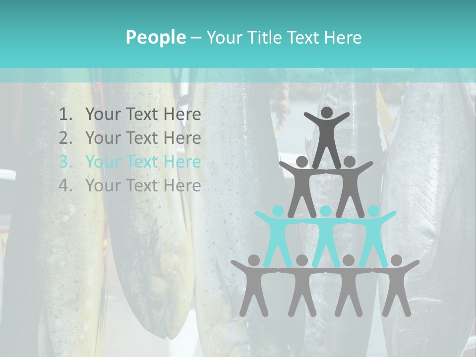 Rainbow Yellowtail Elagatis Bipinnulata Pelagic PowerPoint Template