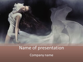 Hair Vogue Sexy PowerPoint Template