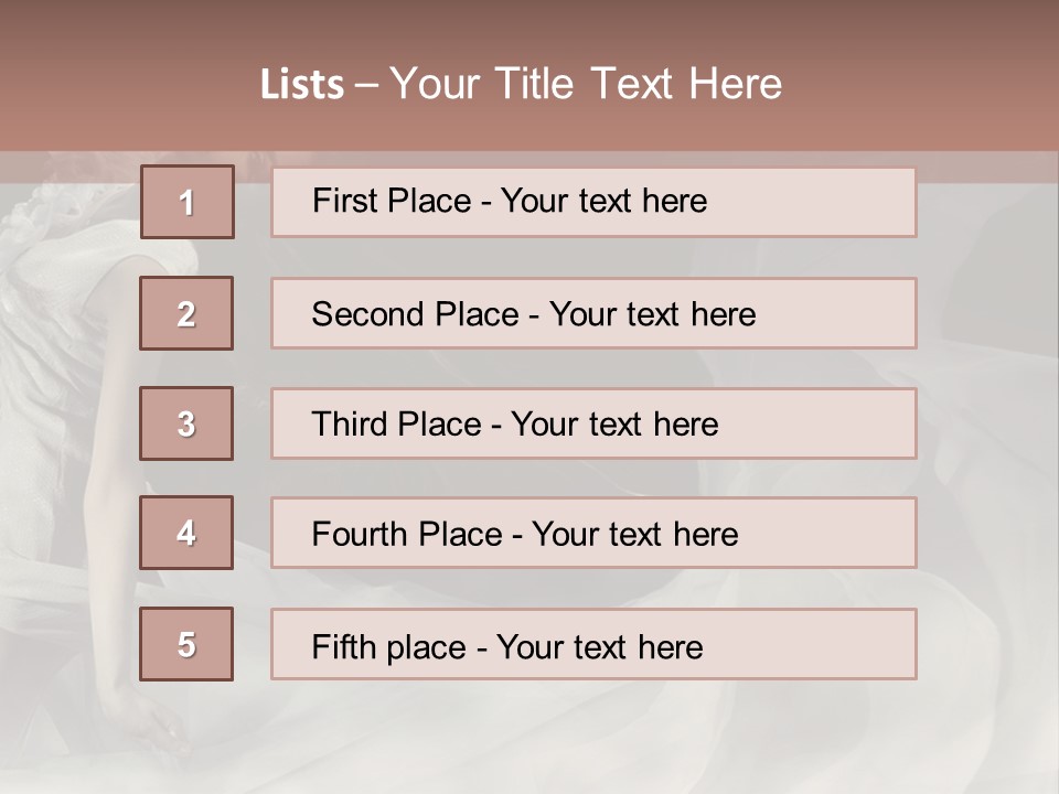 Hair Vogue Sexy PowerPoint Template