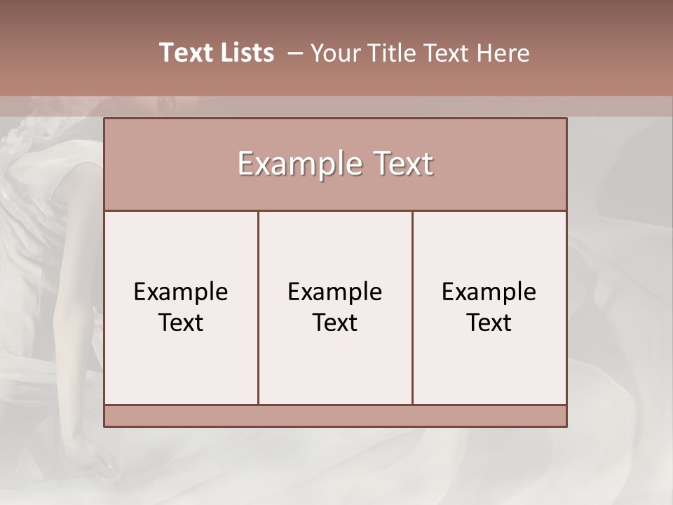 Hair Vogue Sexy PowerPoint Template