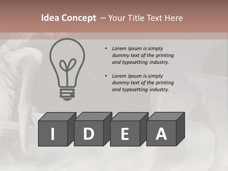 Hair Vogue Sexy PowerPoint Template