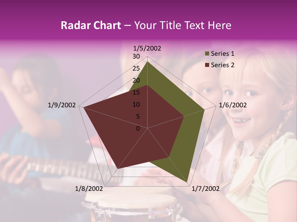A Group Of Young Children Sitting Next To Each Other PowerPoint Template