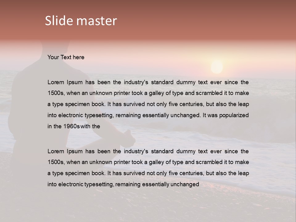 Bathroom Brindle Interior PowerPoint Template