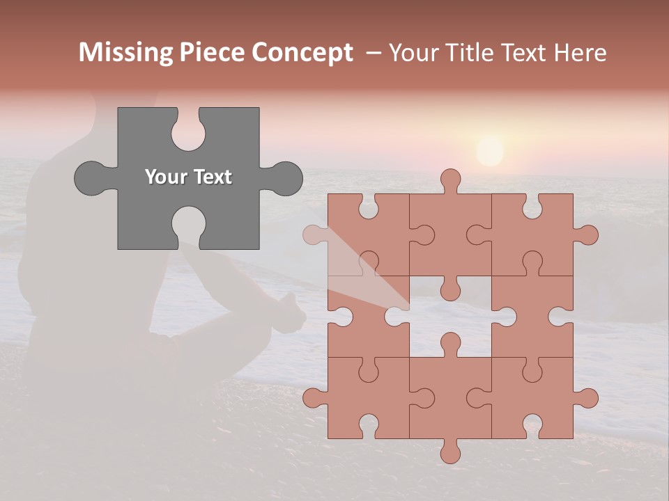 Bathroom Brindle Interior PowerPoint Template