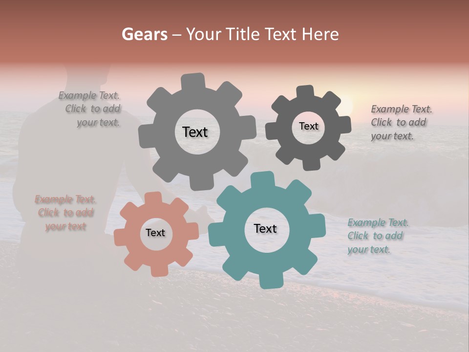 Bathroom Brindle Interior PowerPoint Template