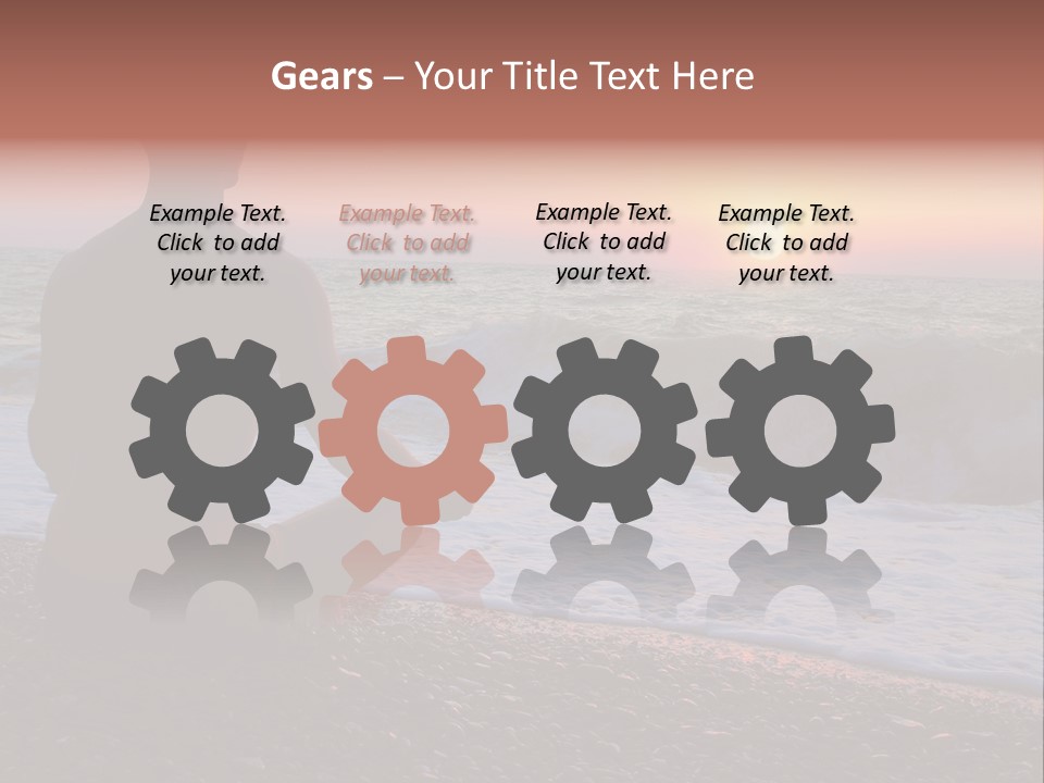 Bathroom Brindle Interior PowerPoint Template