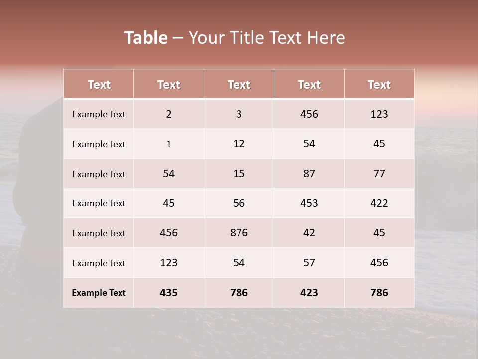Bathroom Brindle Interior PowerPoint Template