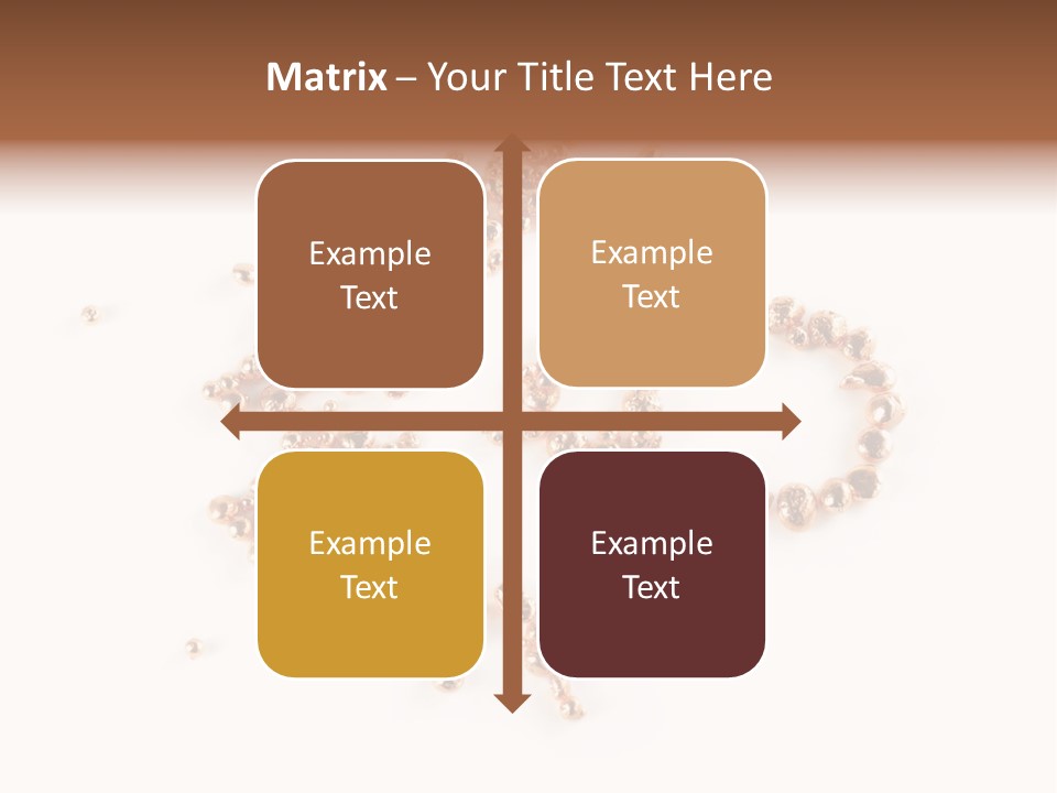 Metallic Table Chemical PowerPoint Template