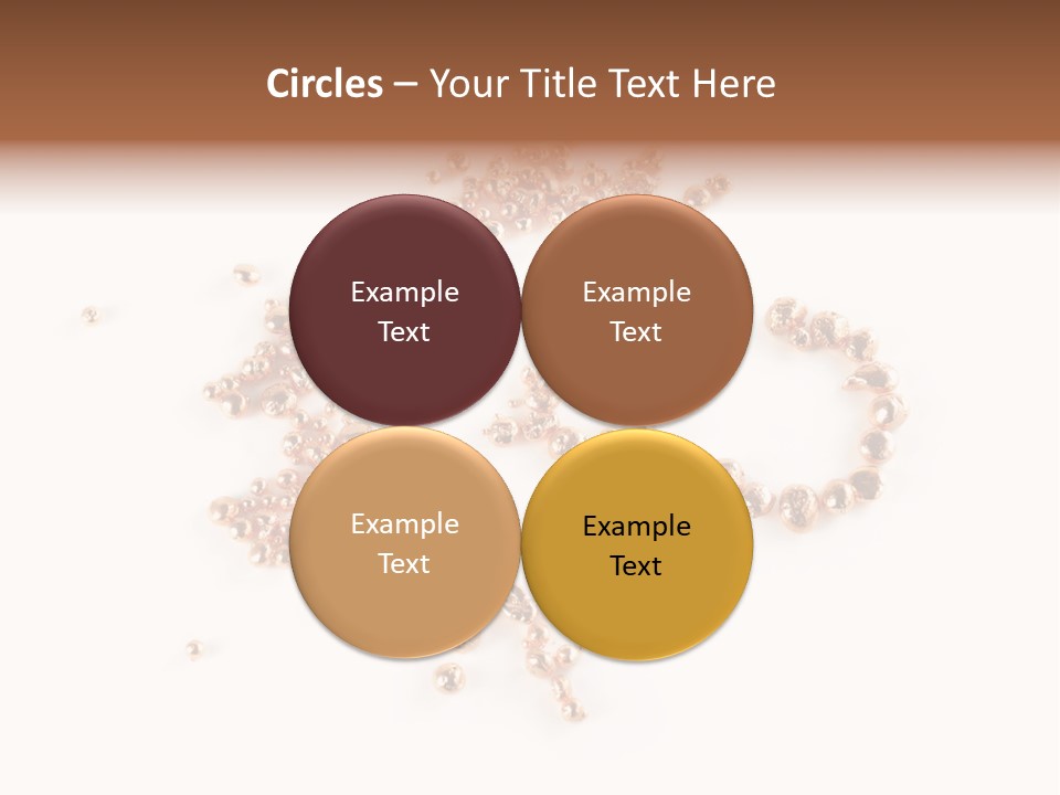 Metallic Table Chemical PowerPoint Template