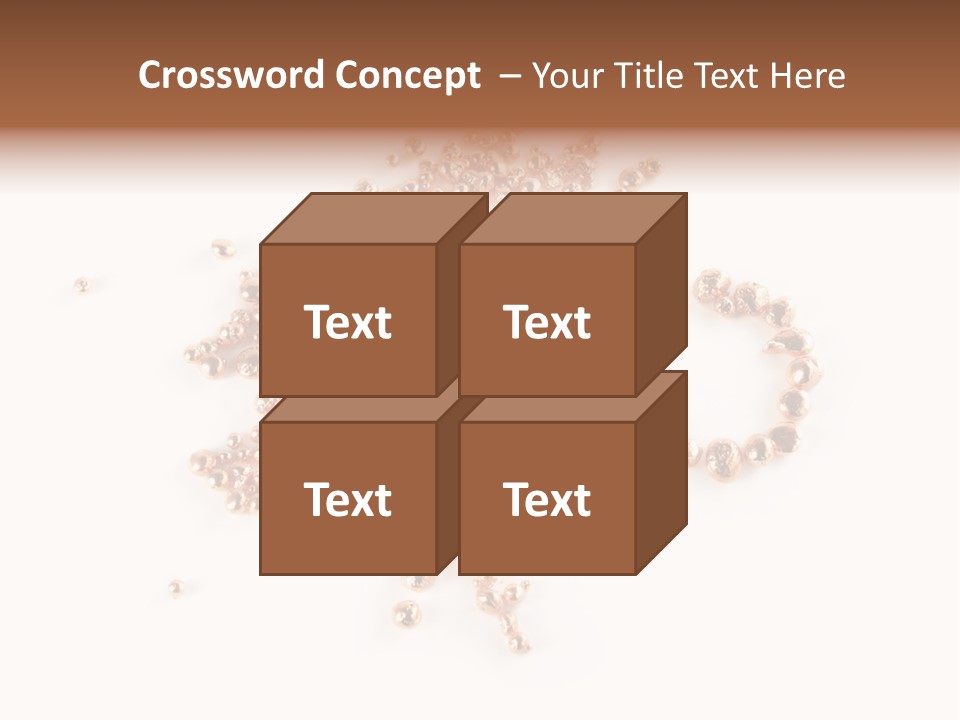 Metallic Table Chemical PowerPoint Template