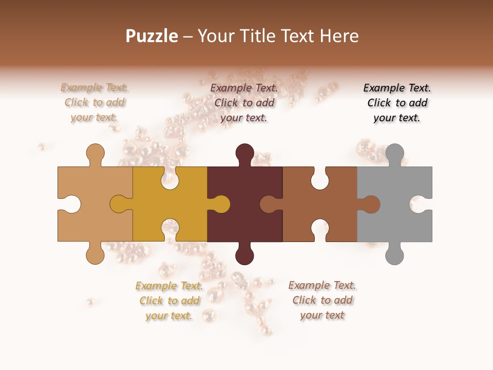 Metallic Table Chemical PowerPoint Template