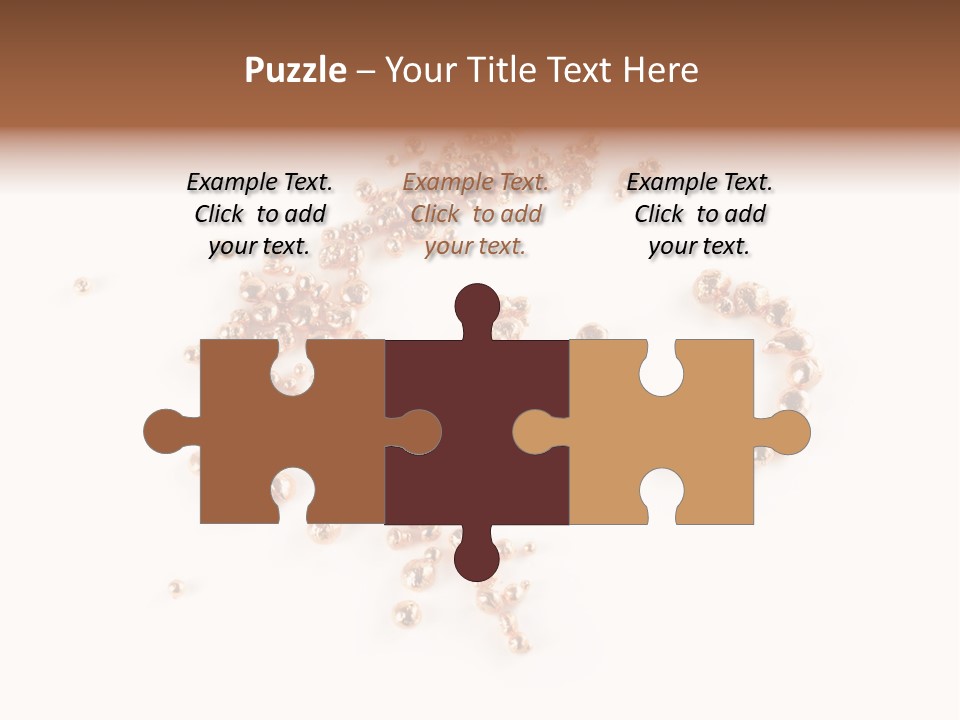 Metallic Table Chemical PowerPoint Template