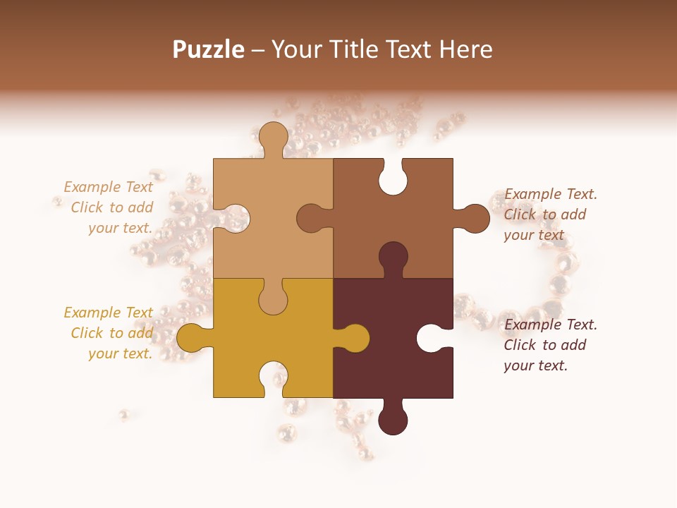 Metallic Table Chemical PowerPoint Template