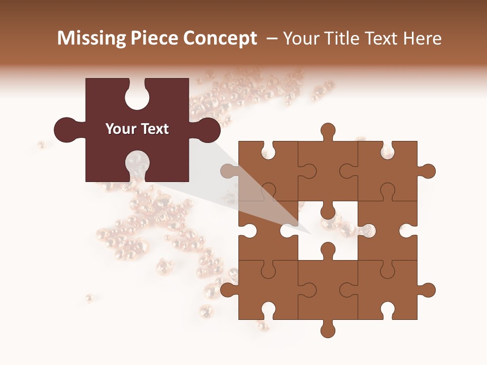 Metallic Table Chemical PowerPoint Template