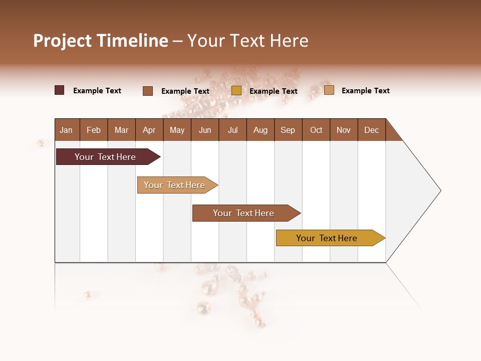 Metallic Table Chemical PowerPoint Template