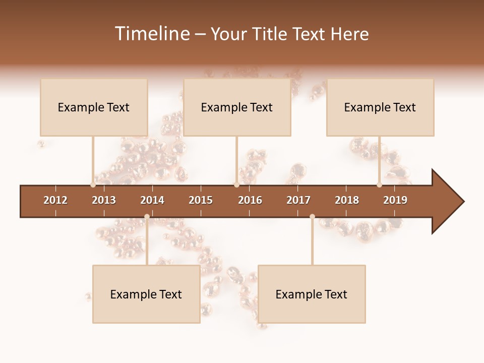 Metallic Table Chemical PowerPoint Template