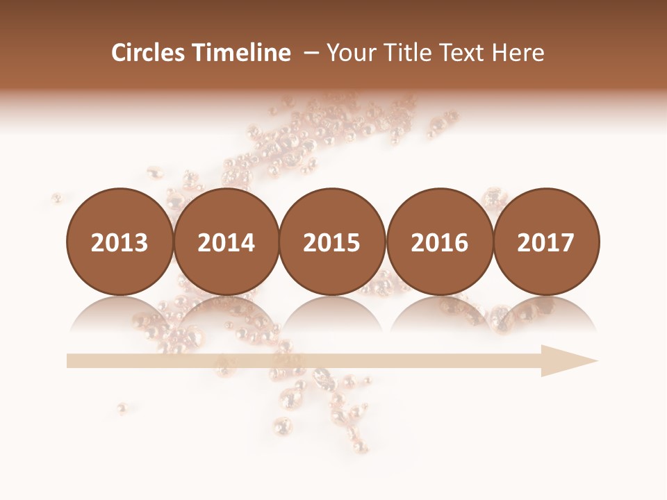 Metallic Table Chemical PowerPoint Template