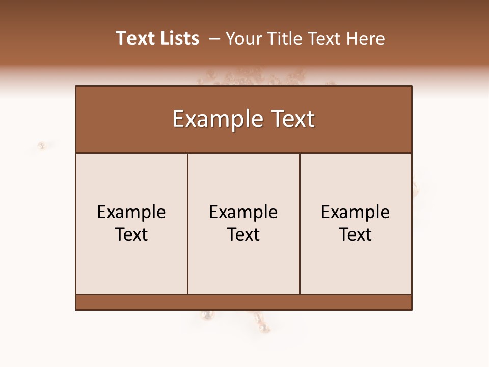 Metallic Table Chemical PowerPoint Template