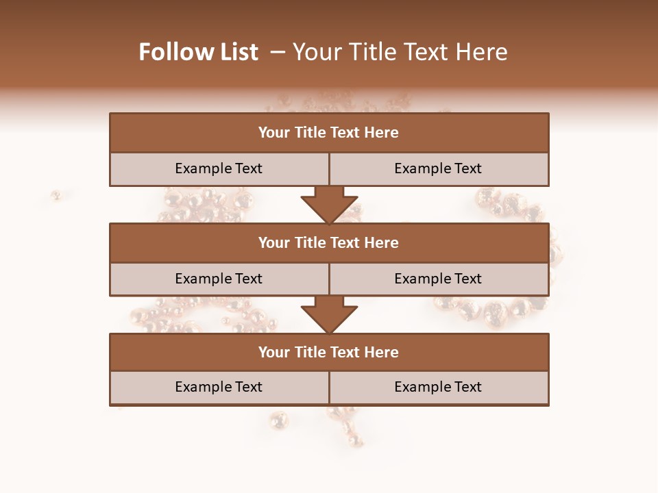 Metallic Table Chemical PowerPoint Template