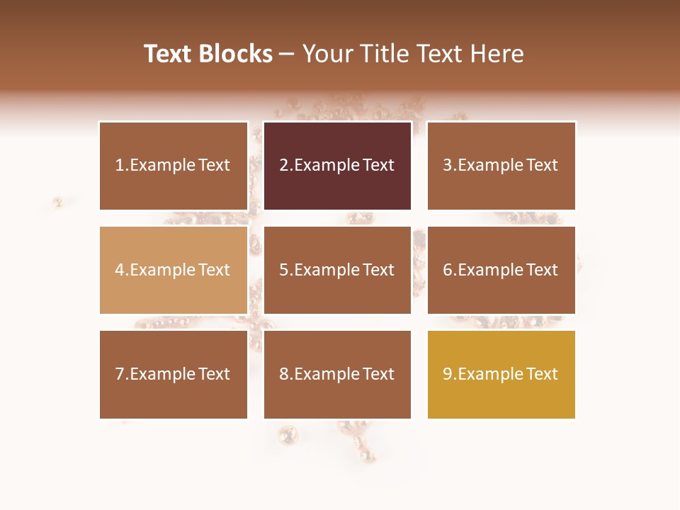 Metallic Table Chemical PowerPoint Template