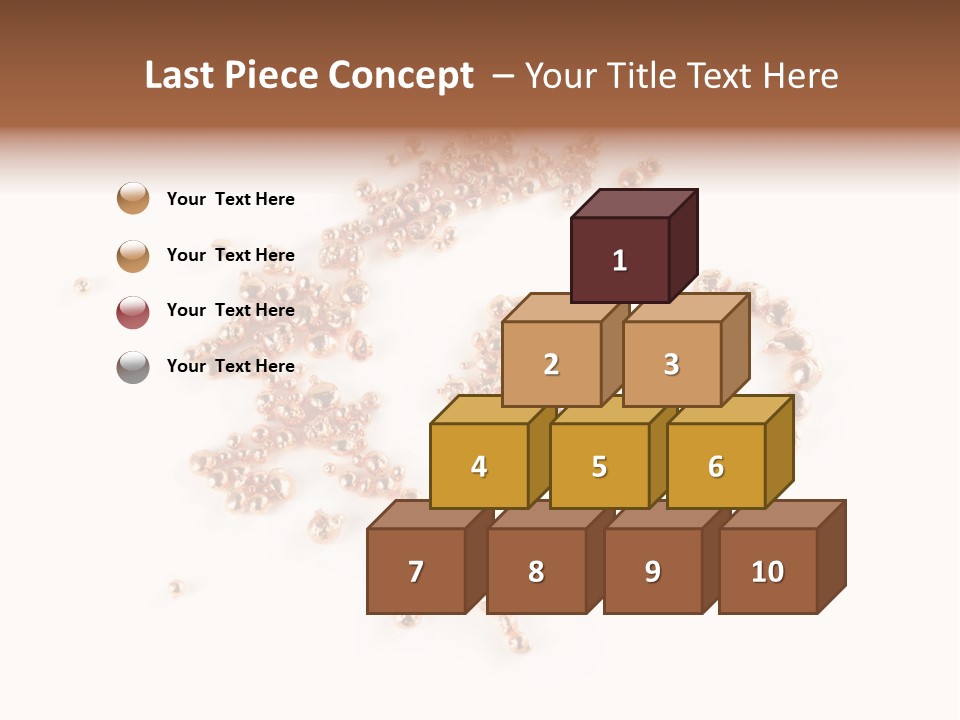 Metallic Table Chemical PowerPoint Template