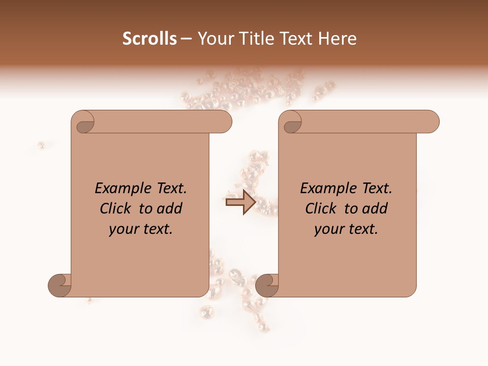Metallic Table Chemical PowerPoint Template