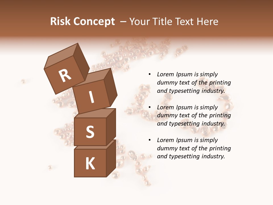 Metallic Table Chemical PowerPoint Template