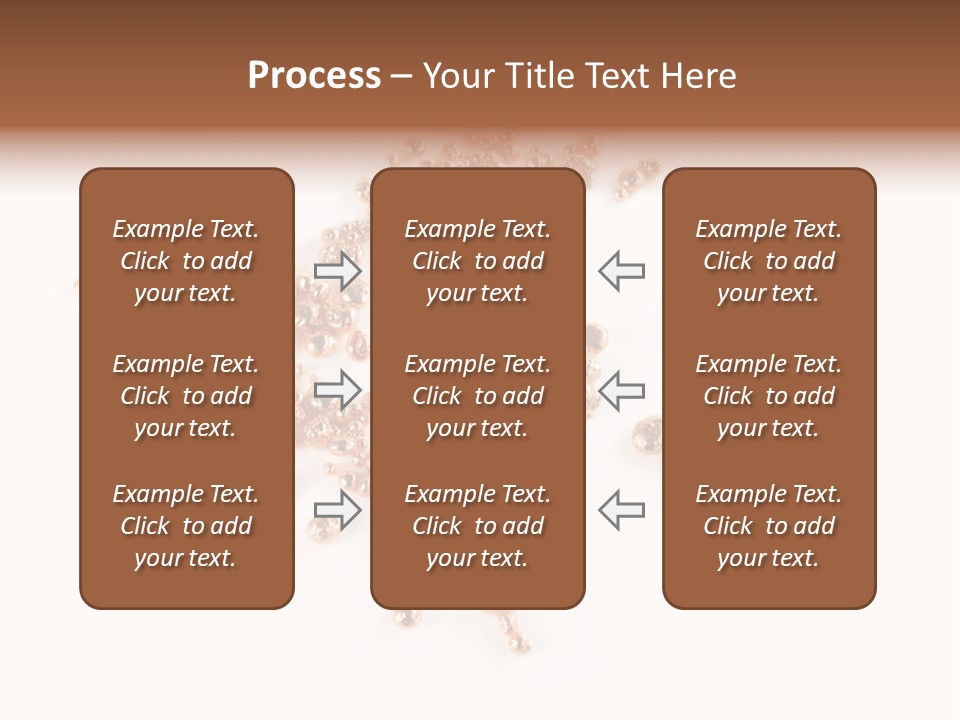 Metallic Table Chemical PowerPoint Template