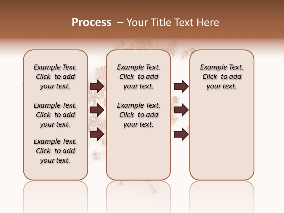 Metallic Table Chemical PowerPoint Template