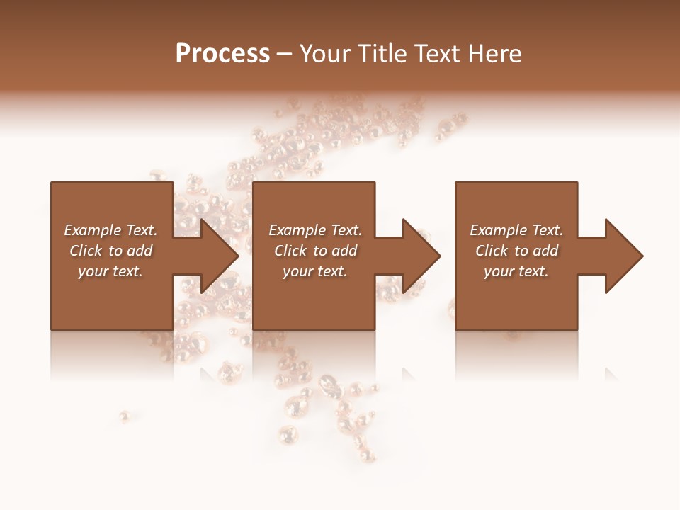 Metallic Table Chemical PowerPoint Template
