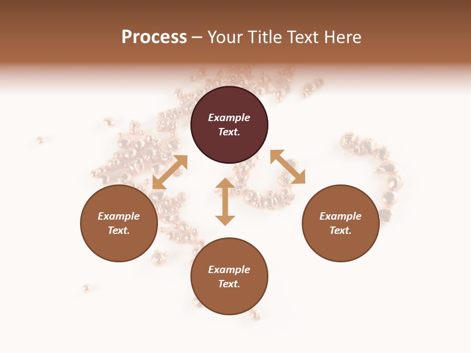 Metallic Table Chemical PowerPoint Template