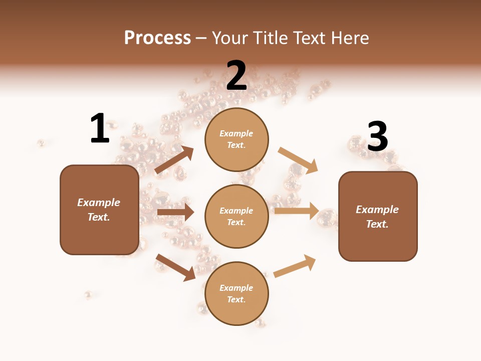 Metallic Table Chemical PowerPoint Template