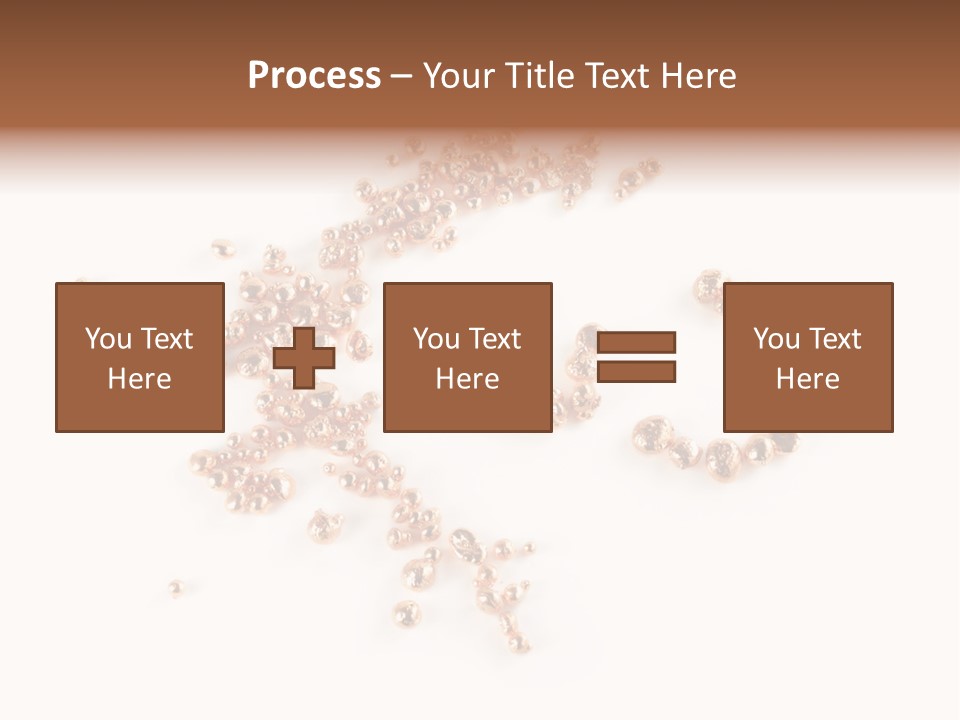 Metallic Table Chemical PowerPoint Template