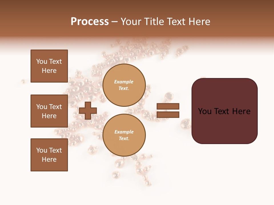 Metallic Table Chemical PowerPoint Template