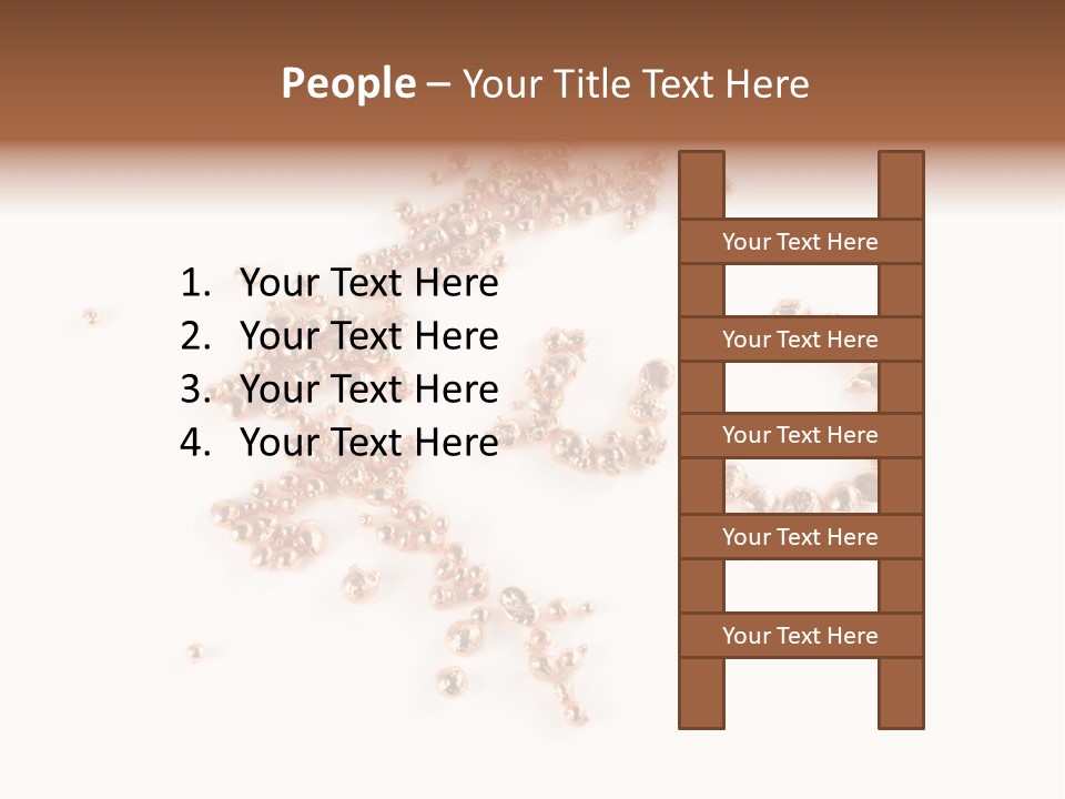 Metallic Table Chemical PowerPoint Template