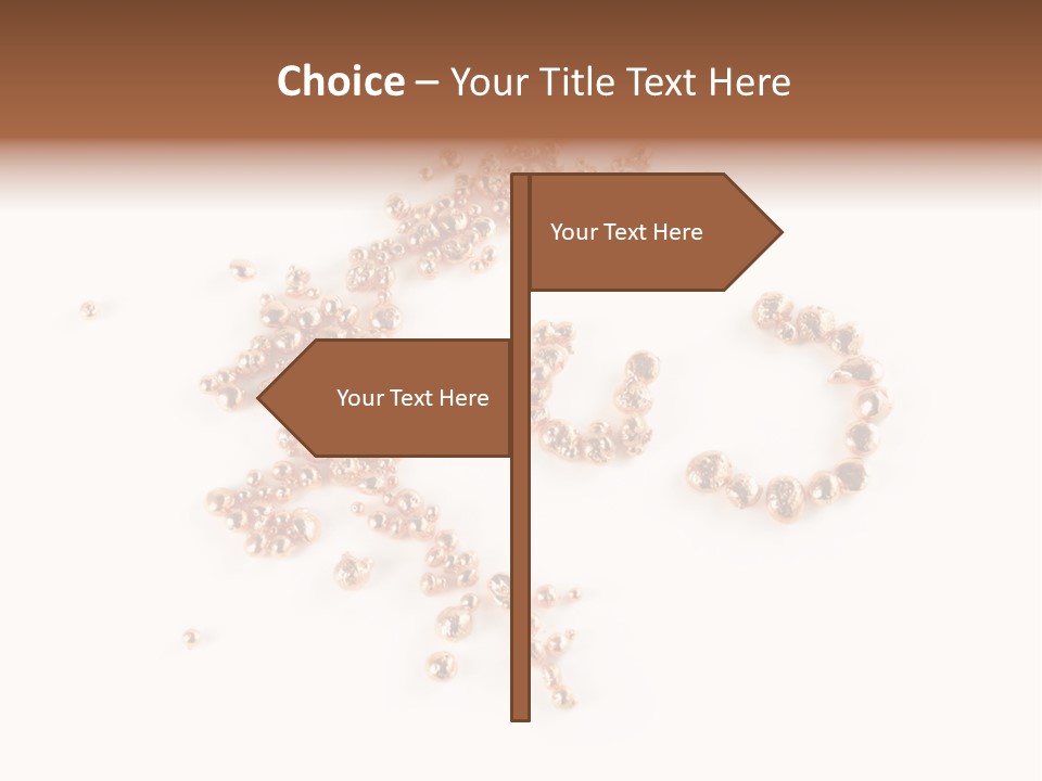 Metallic Table Chemical PowerPoint Template