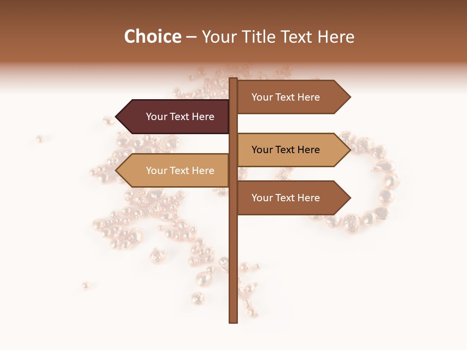 Metallic Table Chemical PowerPoint Template