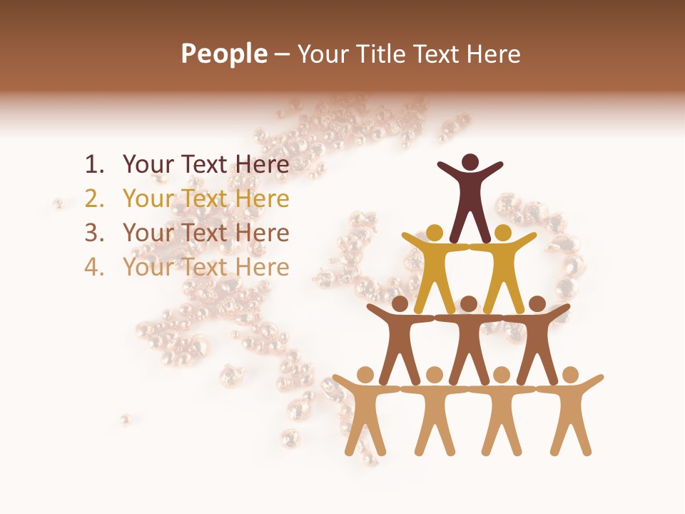 Metallic Table Chemical PowerPoint Template