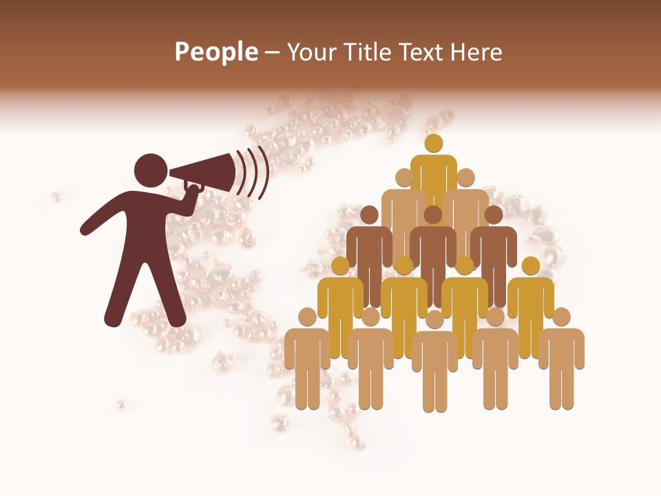 Metallic Table Chemical PowerPoint Template