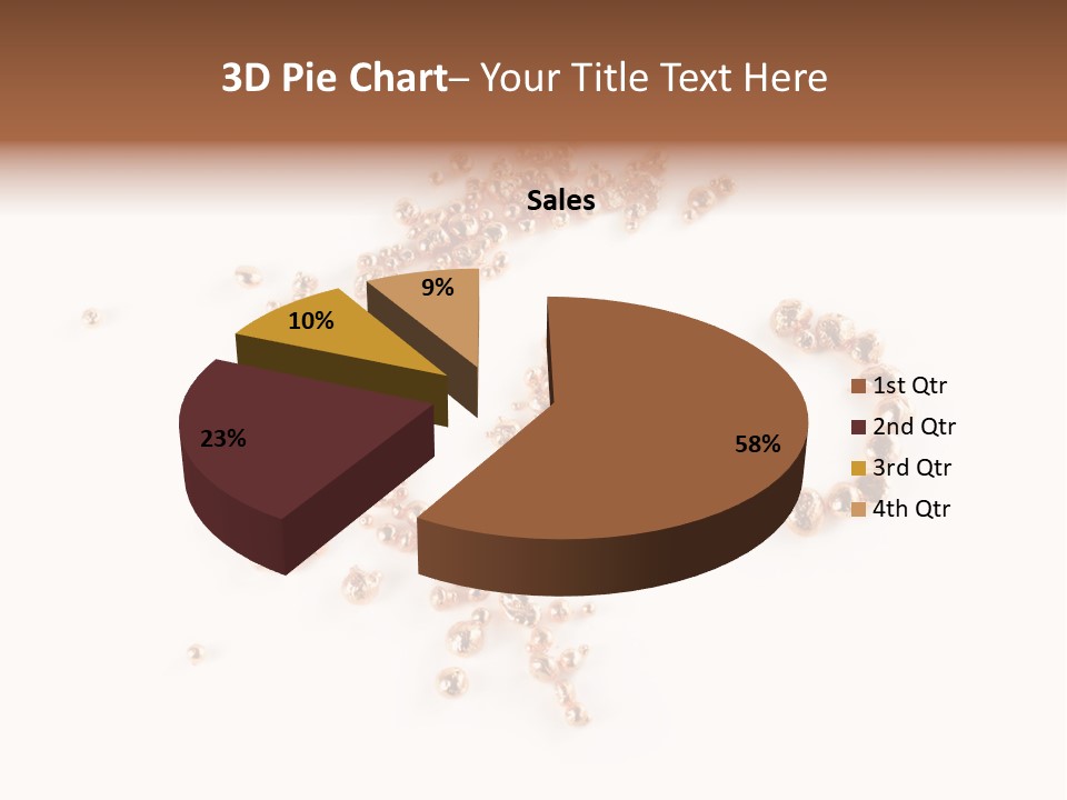 Metallic Table Chemical PowerPoint Template