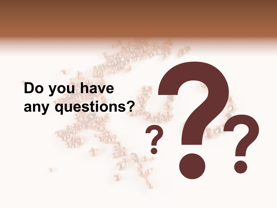 Metallic Table Chemical PowerPoint Template