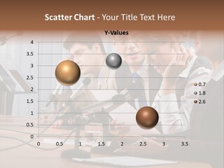 Row Smiling Speaking PowerPoint Template