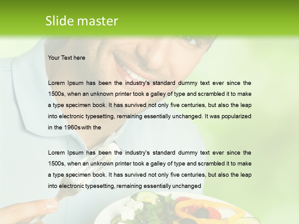 Indoors Family White PowerPoint Template