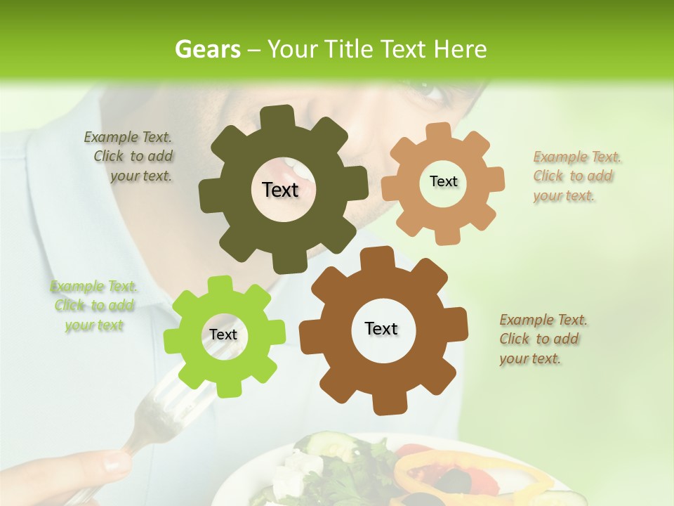 Indoors Family White PowerPoint Template