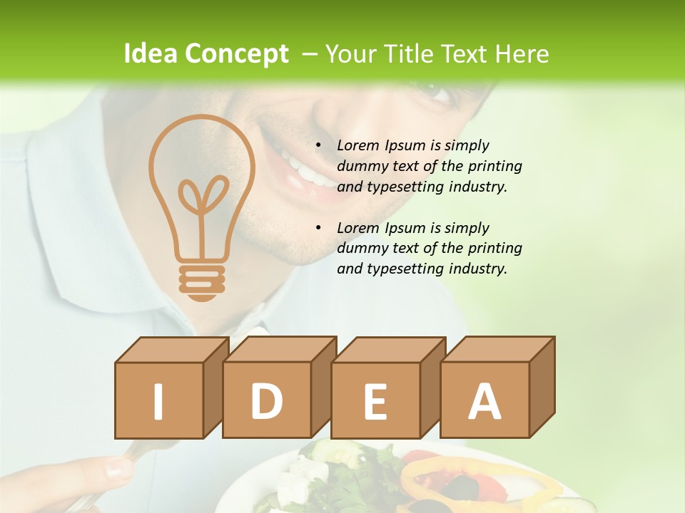 Indoors Family White PowerPoint Template